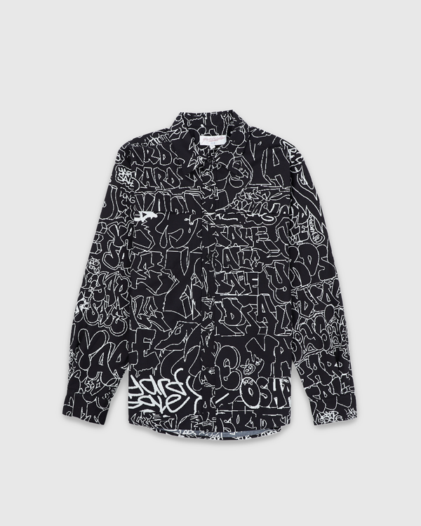 Yardsale Skuff II Collection London LS Shirt Black | Fast Ti