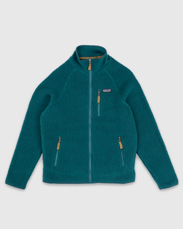 Patagonia Retro Pile Jacket Dark Borealis Green Fast Times