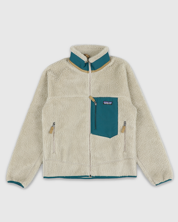 Patagonia Classic Retro X Jacket Pelican w Dark Borealis Gre