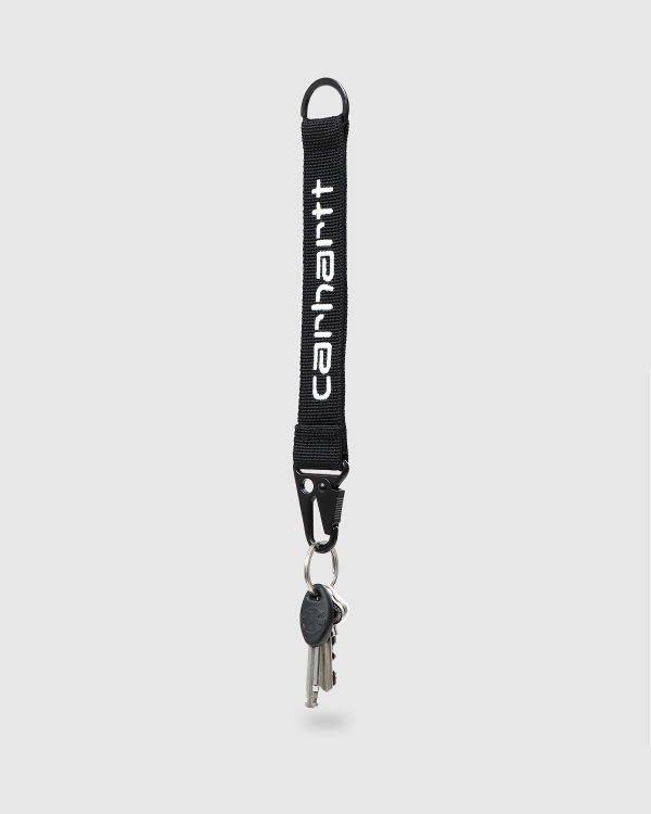 Carhartt WIP Jaden Keyholder Black/White | Fast Times Skateb