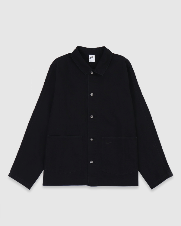 Nike Chore Coat Jacket Black/Black | Fast Times Skateboardin Nike Chore Coat Jacket Black/Black | Fast Times Skateboardin
