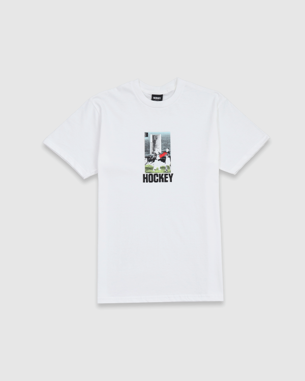 【HOCKEY】 FRONT YARD TEE WHITE TronX DJ80 Practice Hockey Jersey - White (LIMITED SIZES