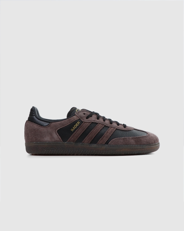 Adidas x Kader Samba ADV Black/Brown/Gum | Fast Times Skateb