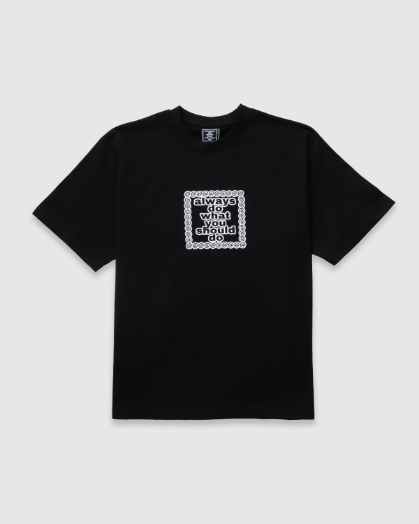 Always ADWYSD Core T-Shirt Black | Fast Times Skateboarding