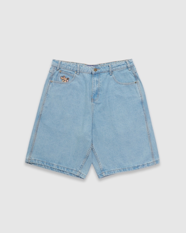 【BUTTER GOODS】Patch Pocket Denim Shorts - Washed Indigo Butter Goods - Patch Pocket Denim Shorts (Washed Indigo) | HHV