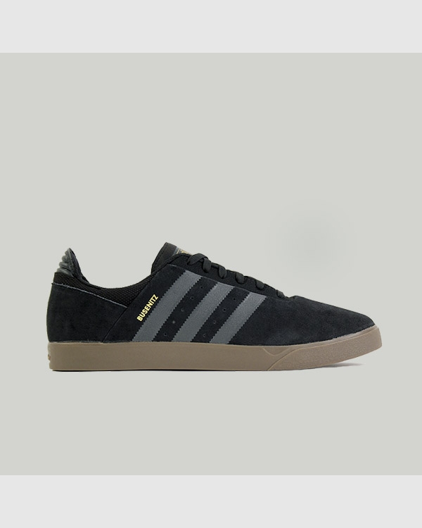 Adidas Busenitz ADV Black Carbon Gum Fast Times Skateboard