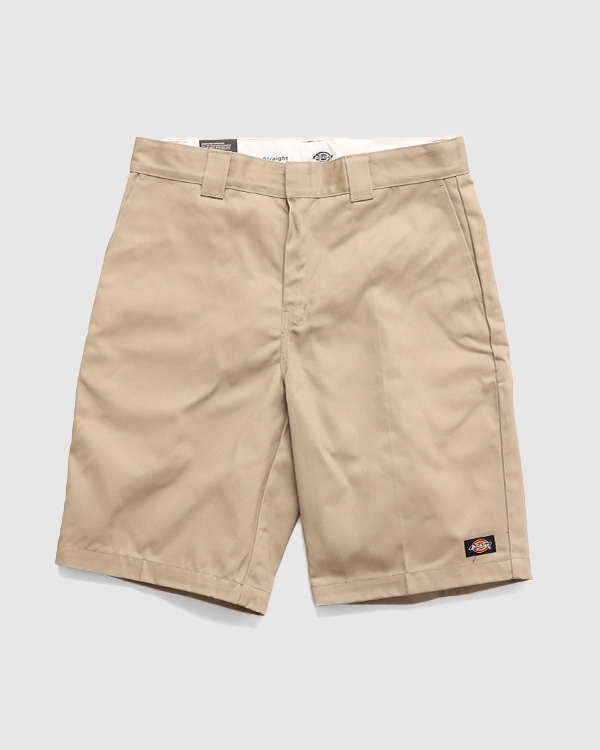 Dickies 131 Slim Straight Shorts Khaki Fast Times Skateboa