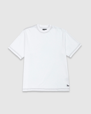 Fast Times Earth Box T-Shirt Washed White