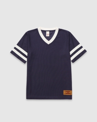 Smile and Wave Campus SS Jersey Navy