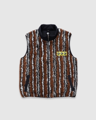 Smile and Wave Charlie Reversible Vest Black