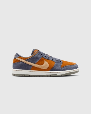 Nike SB Dunk Low Pro Light Carbon/Sesame/ Monarch/Summit White