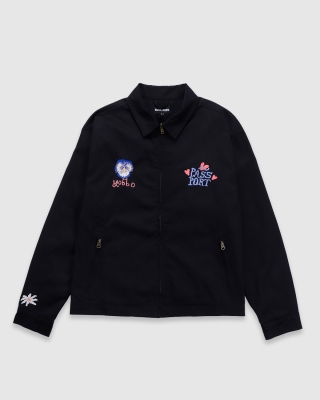 Passport Yobbo Workers Jacket Black