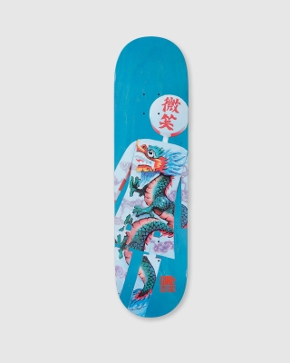 Girl x Fast Times x Smile and Wave OG Deck Teal