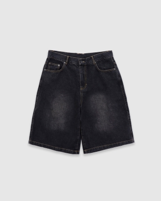 Candice Ease Denim Shorts Black