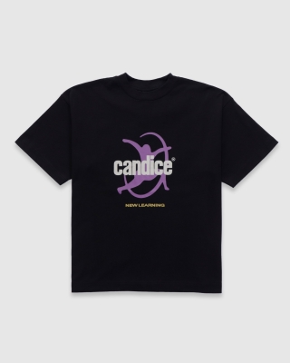 Candice New Learning T-Shirt Black