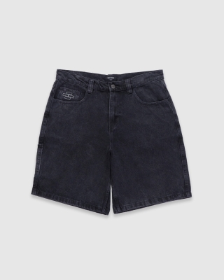 Fast Times Jo Denim Short Black Zinc