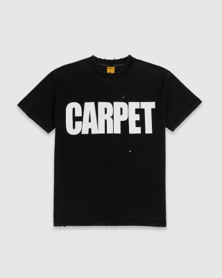 Carpet Battered T-Shirt Black