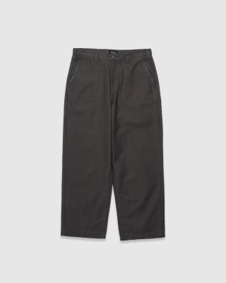 Fast Times Daily Officer Chino Pant Charcoal Slub