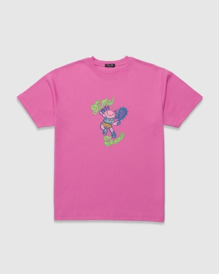 Dime Axolotl T-Shirt Cherry Pink