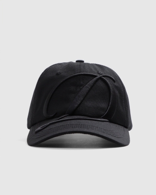 Dime Big Cursive Low Pro Strapback Black