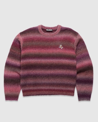 Walker Gold Label Stripe Knit Mulberry