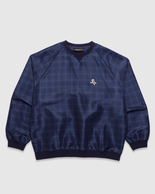 Walker Gold Label Windbreaker Crew Navy Check