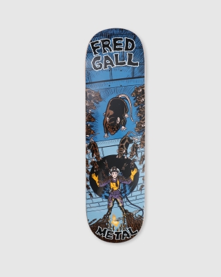 Metal Skateboards Willard Deck Fred Gall