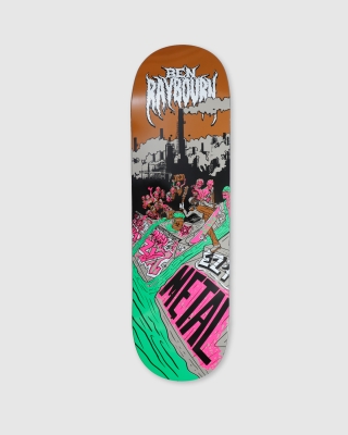 Metal Skateboards Toxic Ditch Deck Ben Raybourn