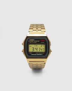Casio Gents Digital Stopwatch Gold A159WGEA-1DF