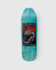 Welcome Miller Lizard On Gaia Deck Teal Stain