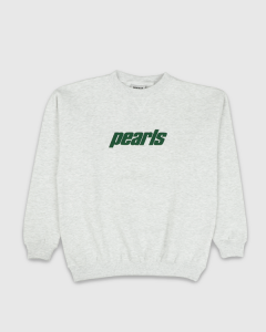 Pearls OG Crew Ice Marle/Forest Green