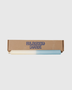 Blazed Wax Horizon Candlesticks Light Pink/Light Blue