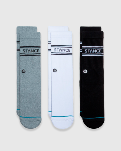 Stance Icon 3 Pack Socks Multi