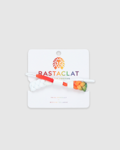 Rastaclat Pride W/Headercard Bracelet Rainbow