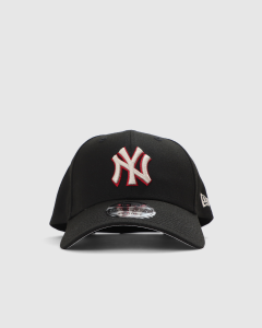 New Era 940 New York Yankees Snapback Black/Scarlet/Stone
