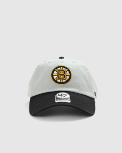 47 Brand Boston Bruins Two Tone Clean Up Strapback Grey