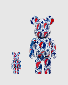 Medicom Toy Be@rbrick x Grateful Dead Steal Your Face Collectible Set
