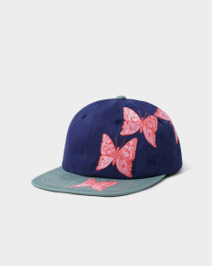 Butter Goods Butterfly 6 Panel Navy/Forest