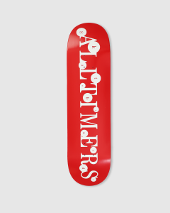 Alltimers Core Skater Deck Red