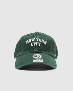 47 Brand City New York Script Clean Up W/NL Strapback Dark Green