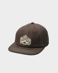 Passport Sterling Embroidery 6 Panel Chocolate