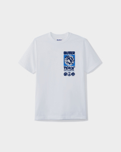 Butter Goods Peace on Earth T-Shirt White