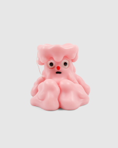 Cawcow Candle Boy Sitting Pink