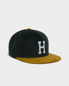 Huf Corduroy Classic H 5 Panel Forest Green