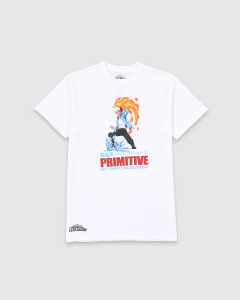 Primitive x My Hero Academia Flashfreeze Heatwave T-Shirt White
