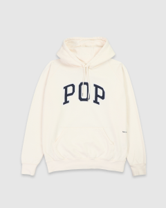 Pop Trading Arch Hooded Sweat Off White