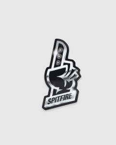 Spitfire Chrome Finger Sticker