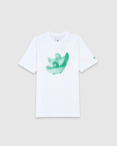 Adidas Shmoo Logo T-Shirt White/Court Green