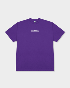 Ichpig Strike Logo T-Shirt Purple/White