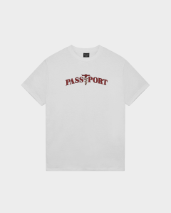 Passport Corkscrew T-Shirt White